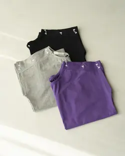 تیشرت پشت گره سرشانه گل کد 1950