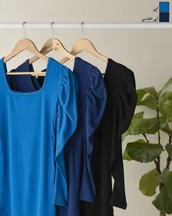 پیراهن بلند پایین گت دار مارتینا کد 2052