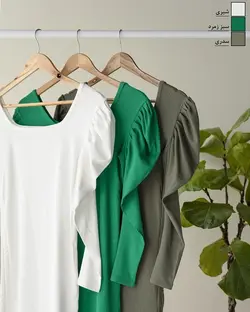 پیراهن بلند پایین گت دار مارتینا کد 2052