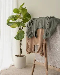 پیراهن بلند پایین گت دار مارتینا کد 2052