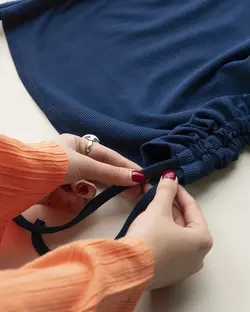 پیراهن بلند پایین گت دار مارتینا کد 2052