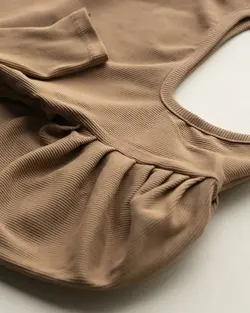 پیراهن بلند پایین گت دار مارتینا کد 2052