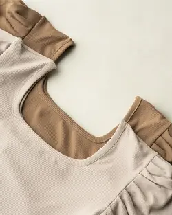 پیراهن بلند پایین گت دار مارتینا کد 2052