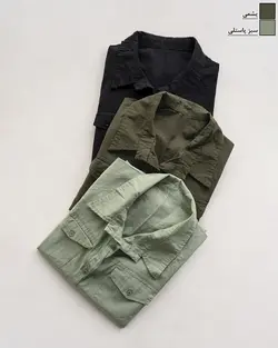 شومیز لینن جیب دار آهایلا کد 2046