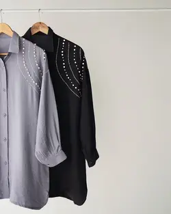 شومیز مانتویی هوستا کد 2115