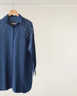 شومیز مانتویی هوستا کد 2115