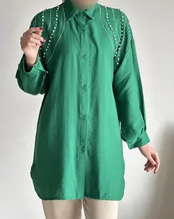 شومیز مانتویی هوستا کد 2115