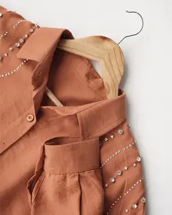 شومیز مانتویی هوستا کد 2115