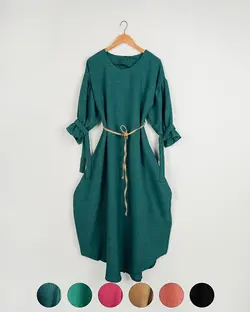 پیراهن آستین پیلی فراتین کد 2111