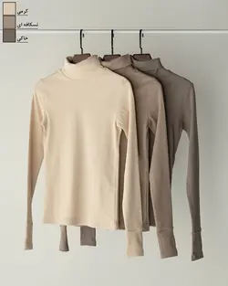 بلوز یقه اسکی شیمر کد 2179