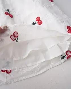 پیراهن خامه دوزی گیلاس کد 2253