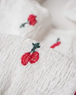 پیراهن خامه دوزی گیلاس کد 2253