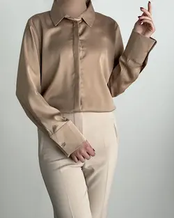 شومیز ساتن آتریسا کد 2363