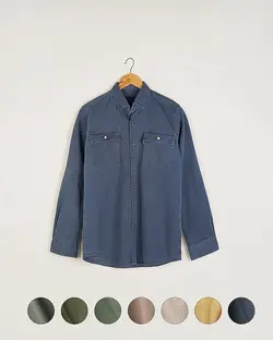 پیراهن کتان مردانه کد 2366