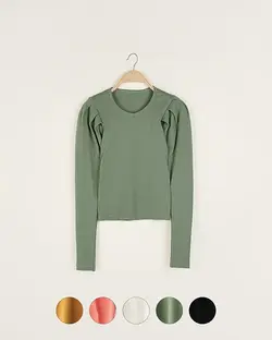 بلوز آستین چین دار سحر کد 2537