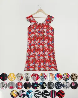 سارافون نخی فانتزی ساتین کد 2641