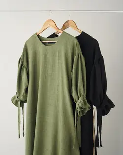 پیراهن آستین پیلی فراتین  کد 2669