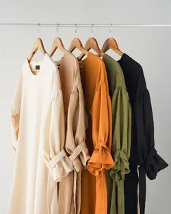 پیراهن آستین پیلی فراتین  کد 2669