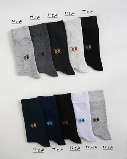 جوراب ساقدار مردانه کد 2764