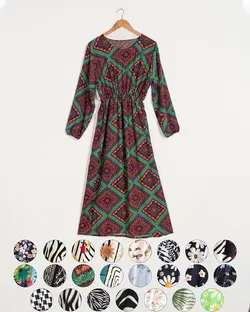 ساحلی طرحدار نرگس کد 2750