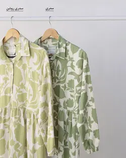 پیراهن بلند گلدار نگارا کد 2793