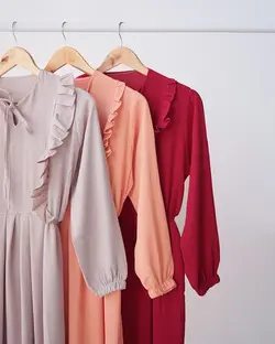 پیراهن بلند آیلی کد 2838