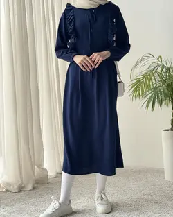 پیراهن بلند آیلی کد 2838