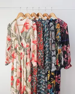 پیراهن حریر لیلا کد 2820