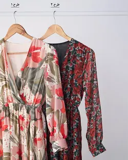 پیراهن حریر لیلا کد 2820