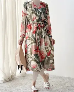 پیراهن حریر لیلا کد 2820