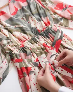 پیراهن حریر لیلا کد 2820