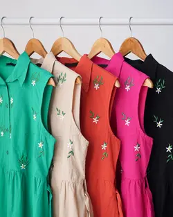 سارافون گلدوزی آوا کد 2815