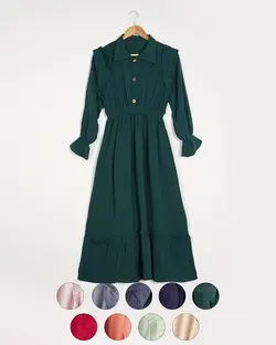 پیراهن بلند آنیا کد 2901