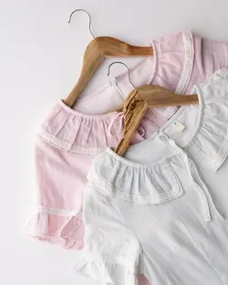 پیراهن کوتاه گلدوزی ماهرو کد 2897