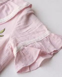 پیراهن کوتاه گلدوزی ماهرو کد 2897