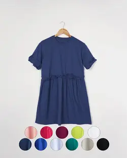 پیراهن رنگی مینو کد 2976