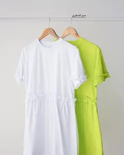 پیراهن رنگی مینو کد 2976