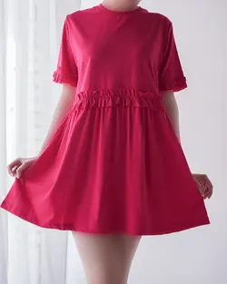 پیراهن رنگی مینو کد 2976