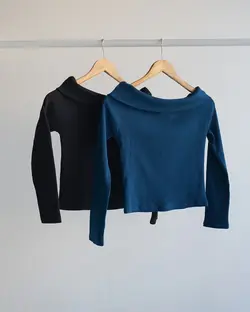 بلوز کبریتی یقه قایقی سیمین کد 3054