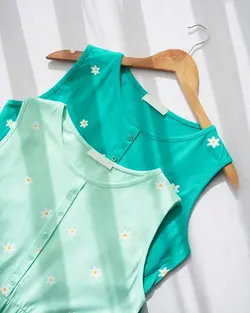 سارافون چاپی گل بابونه 2 کد 3053