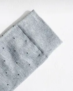 جوراب ساقدار مردانه خالدار کد 3041