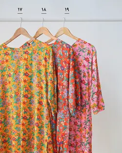 بلوز طرحدار بنفشه کد 3069