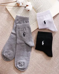 جوراب نیم ساق mardane polo کد 3065