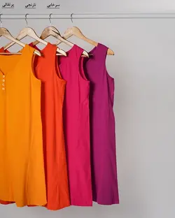 سارافون دکمه دار آرنیلا کد 3120