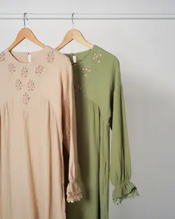 پیراهن گلدوزی نازگل کد 3113