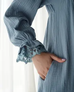 پیراهن گلدوزی نازگل کد 3113