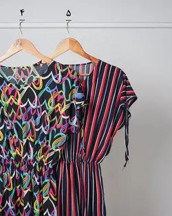 سارافون آستین بندی رز کد 3145