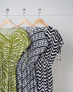 سارافون آستین بندی رز کد 3145