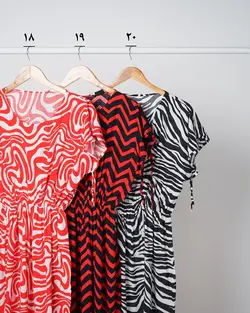 سارافون آستین بندی رز کد 3145