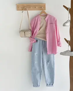 مانتو لینن آسمان کد 3093